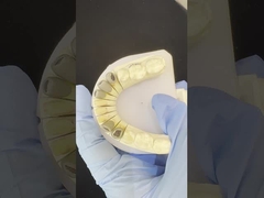 Metalowe odlewane korony rdzenia korony Cocr Precision Retentive Full Zirconia Bruxier